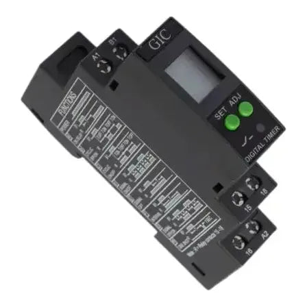 Digital Timer GIC Din Rail Mount