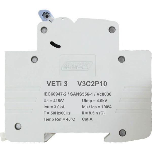 Veti Din Rail Circuit Breaker 2P 3K 10A