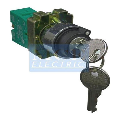 Key Switch 3 Position 22mm