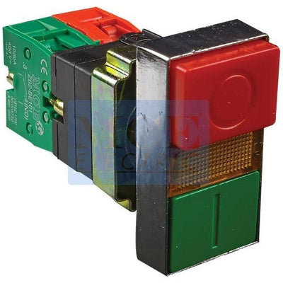 22mm Steel ON-OFF Illuminated Pushbutton