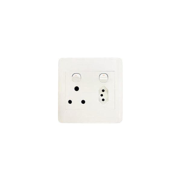 Ausma Euro + 16A Plug 4X4 White