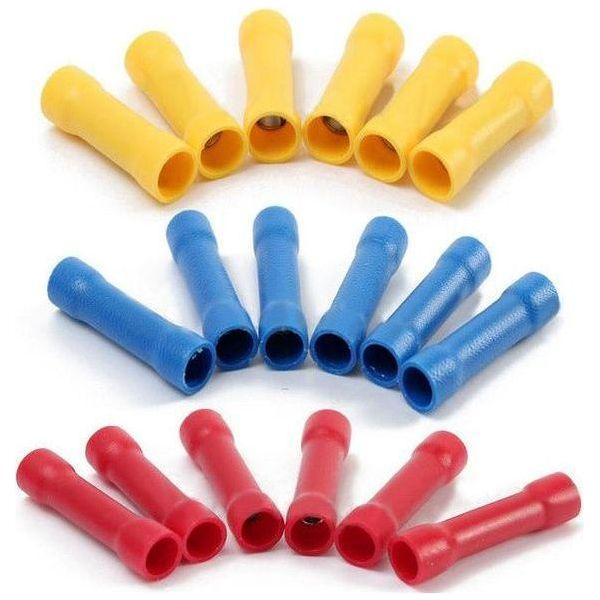Insulated Butt Connector Yellow 100PK