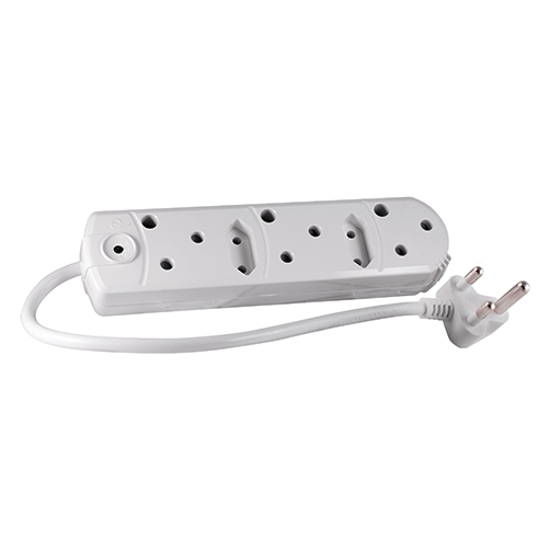 Crabtree 5 Way Multiplug Unswitched 3MTR