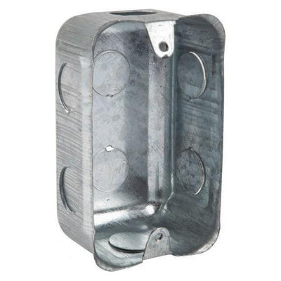 Galvanised Flush Wall Box 2X4