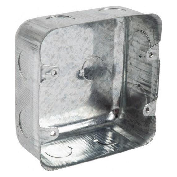 Galvanised Flush Wall Box 4X4