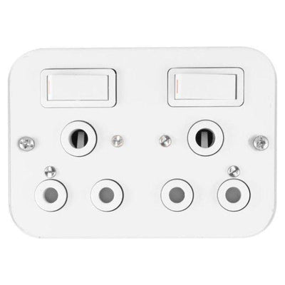 Crabtree Industrial Double Plug