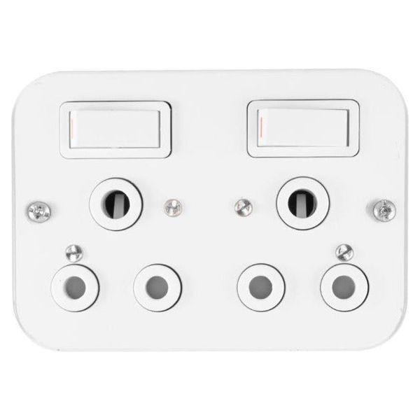 Crabtree Industrial Double Plug