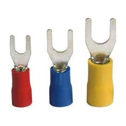 Insulated Fork Terminal Yellow - 100PK