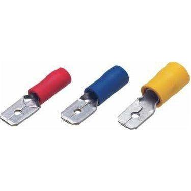 Insulated Male Crimp Terminals Blue-100P