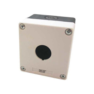 22mm 1 Hole PVC Control Station