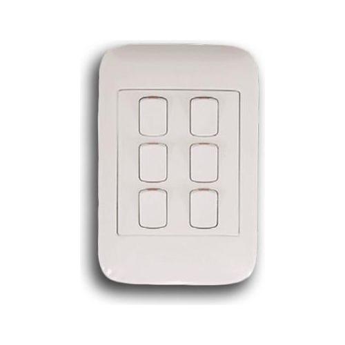 Onesto 6 Lever Light Switch