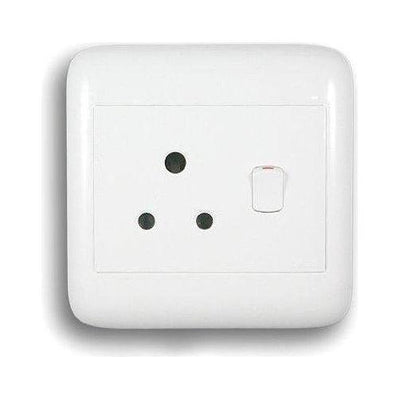 Onesto Single Plug 4X4 White