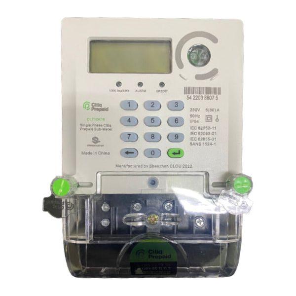 Citiq Clou 1P Prepaid Electricity Meter