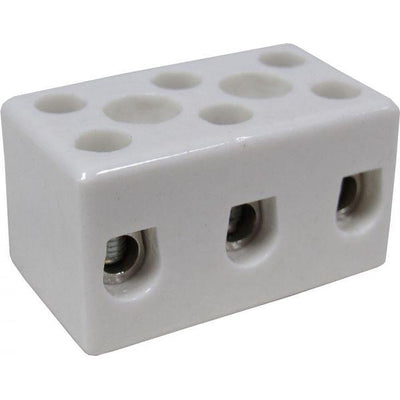 Porcelain Strip Connector 16A 3 Way