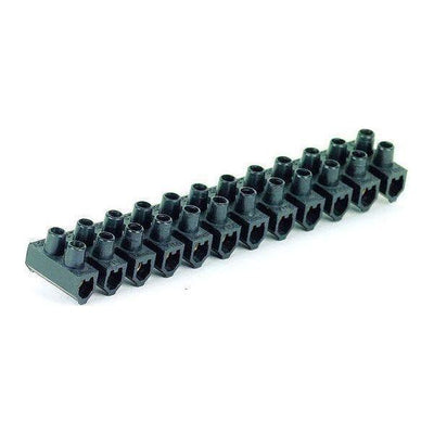 5A Black 12 Way Strip Connector