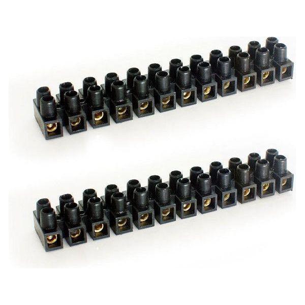 218830A Black 12 Way Strip Connector
