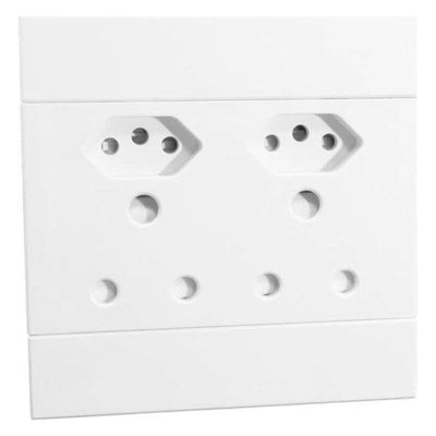 Veti 2 Combination Plug 4X4 White