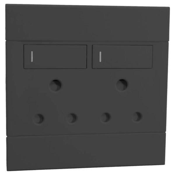 Veti 2 Double Plug 4X4 Black