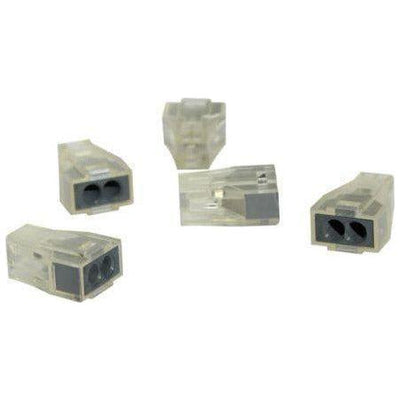 Transparent 2 Pole Terminal Block