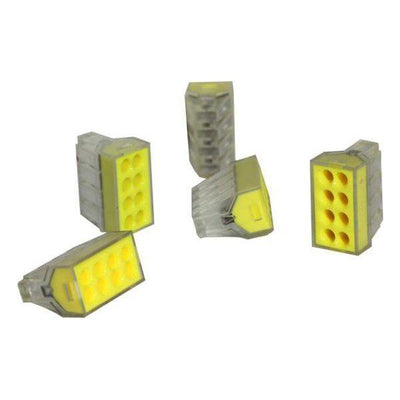 Transparent 8 Pole Terminal Block